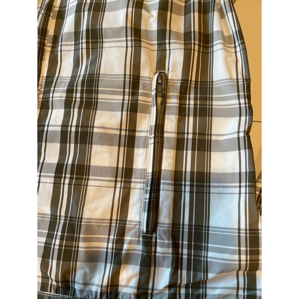 L-RL Lauren Active Plaid Windbreaker Jacket Sz XS Lightweight Zip Front Preppy - Picture 11 of 14